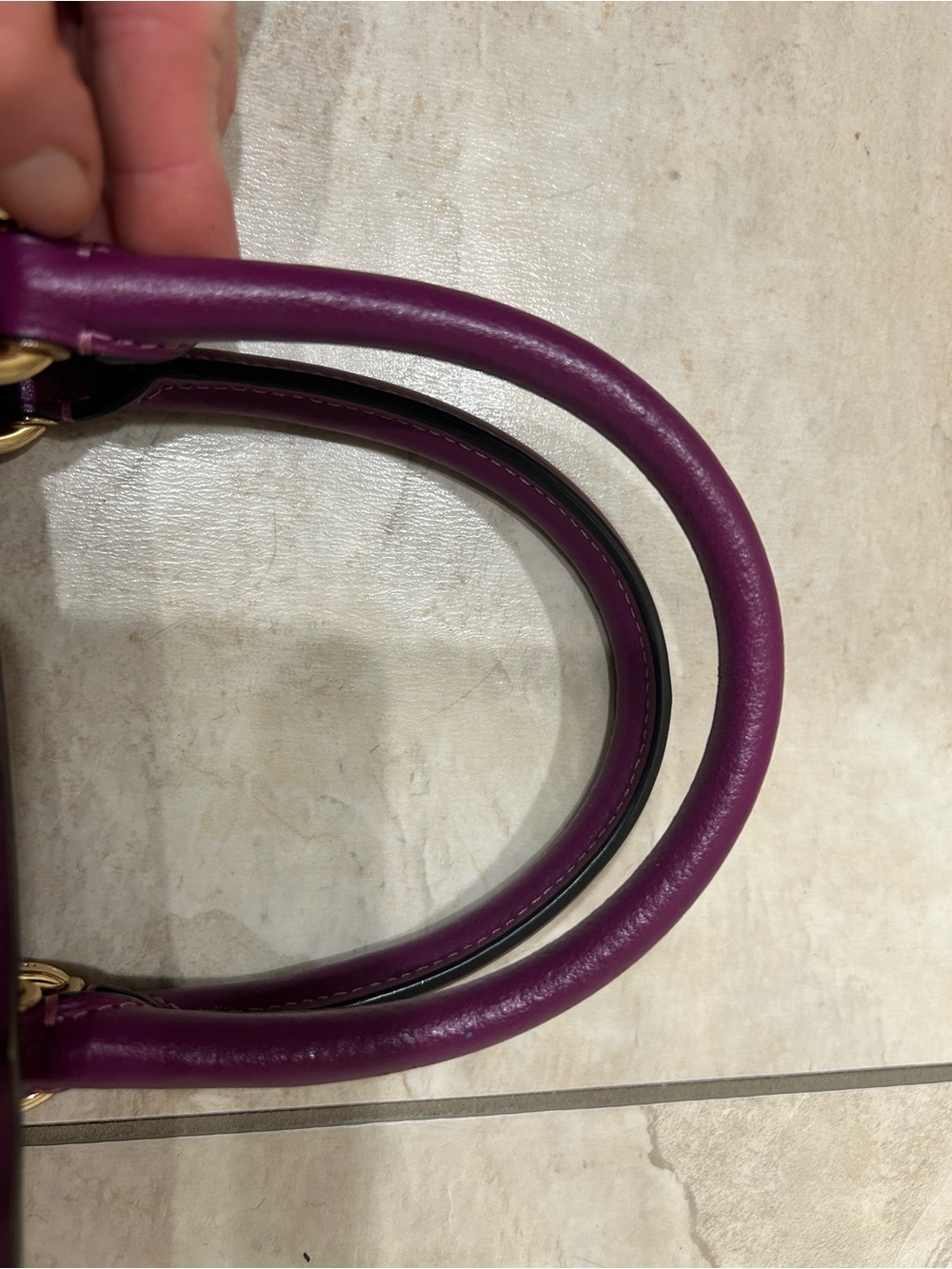 Purple Coach bag - Picture 14 of 16